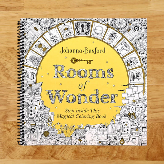 Rooms of Wonder: Step Inside This Magical Coloring Book