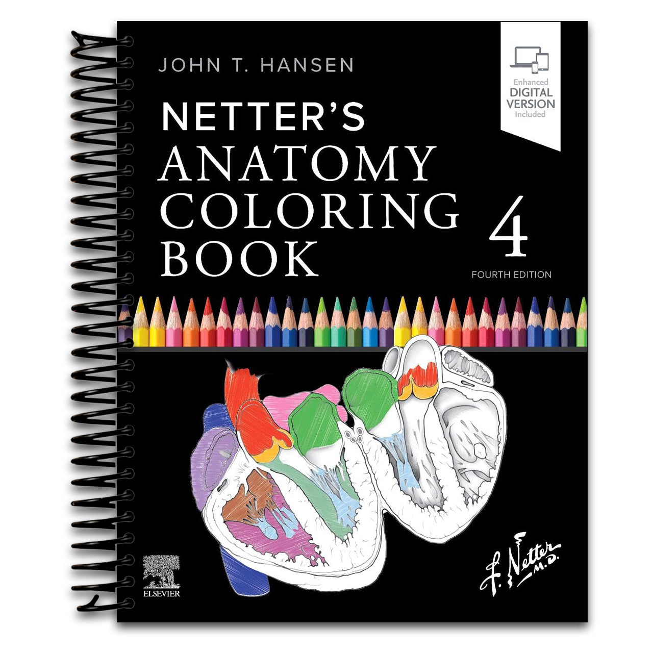 Netter's Anatomy Coloring Book (Surgical Pathology: A Case Based Approach to Diagnosis) 4th Edition