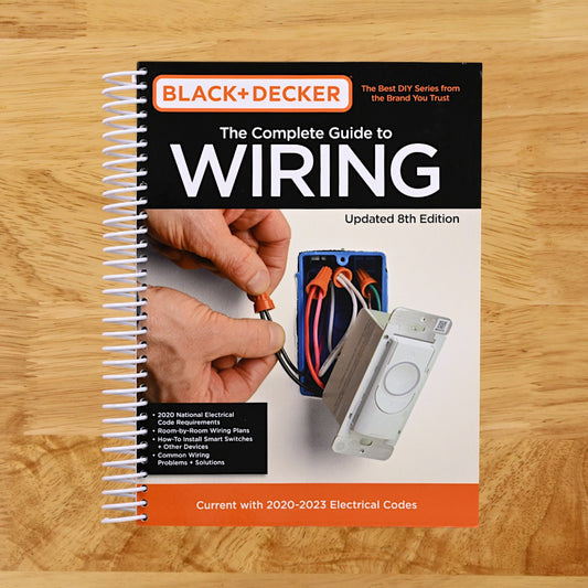 Black & Decker The Complete Guide to Wiring Updated 8th Edition: Current with 2020-2023 Electrical Codes (Volume 8) (Black & Decker Complete Guide, 8)