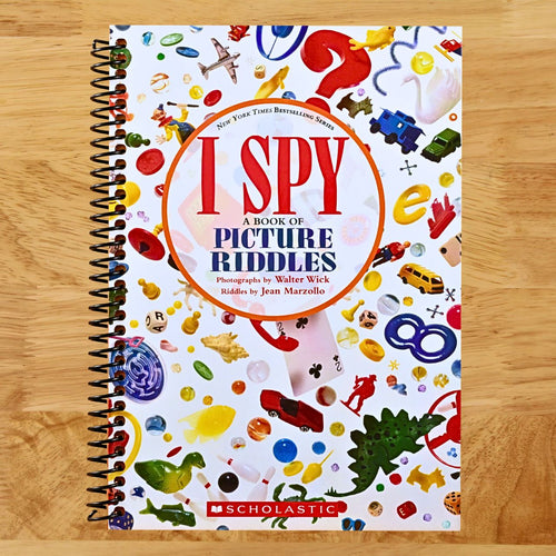 I Spy: A Book of Picture Riddles   (Spiral bound)