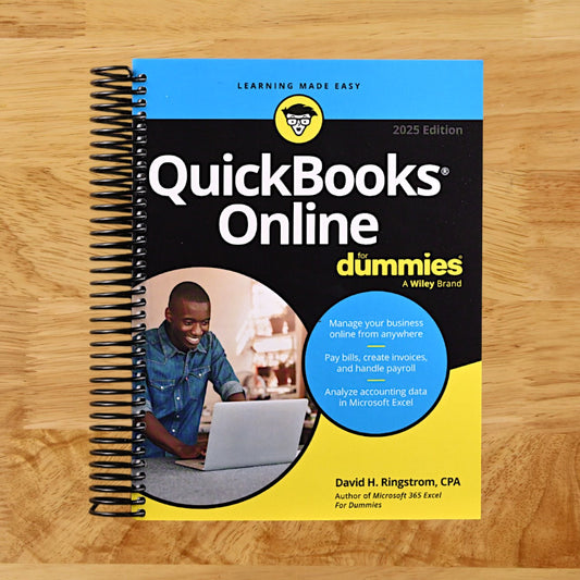 QuickBooks Online For Dummies, 2025 Edition (For Dummies (Computer/Tech))