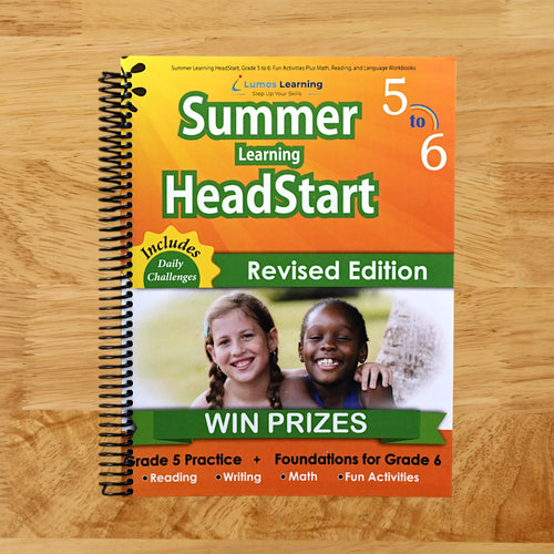 Summer Learning HeadStart, Grade 5 to 6: Fun Activities Plus Math, Reading, and Language Workbooks: Bridge to Success with Common Core Aligned ... (Summer Learning HeadStart by Lumos Learning)