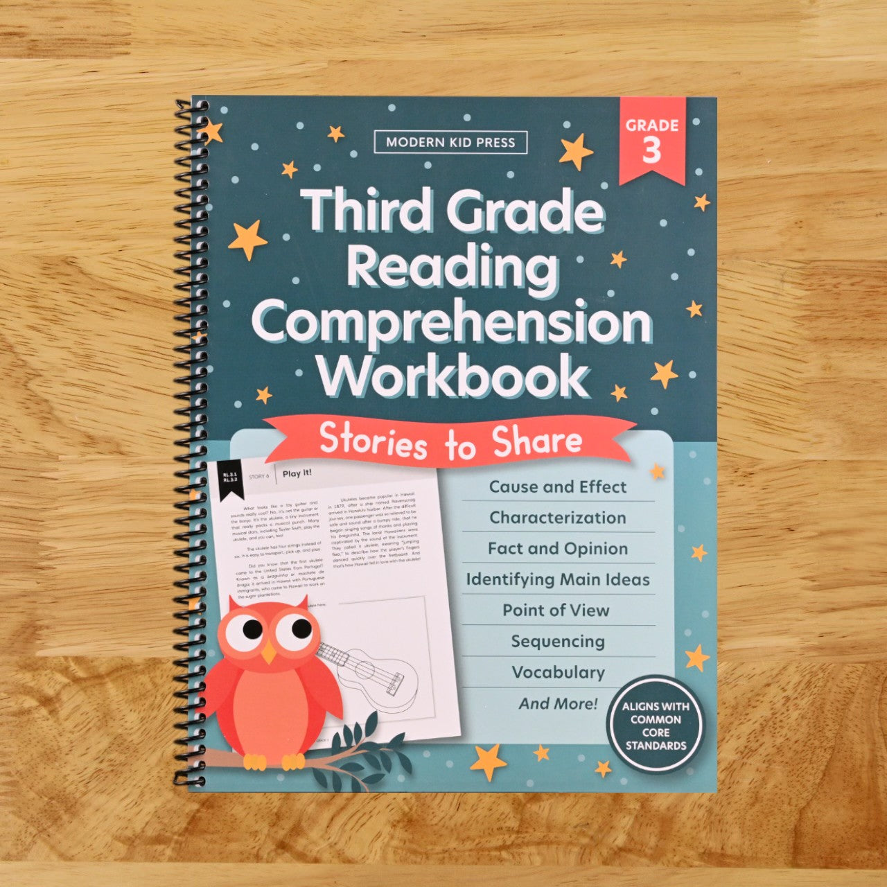 The 3rd Grade Reading Comprehension Workbook for Kids: Fun and Engaging Stories and Activities to Foster a Love of Literature and Keep Your Child Reading, Writing and Thinking Critically