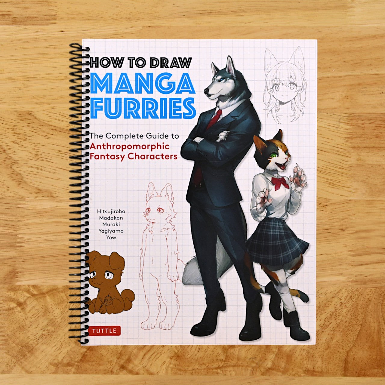 How to Draw Manga Furries: The Complete Guide to Anthropomorphic Fantasy Characters (750 illustrations)
