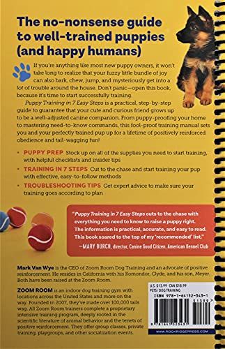 Puppy Training in 7 Easy Steps: Everything You Need to Know to Raise the Perfect Dog (Spiral bound)