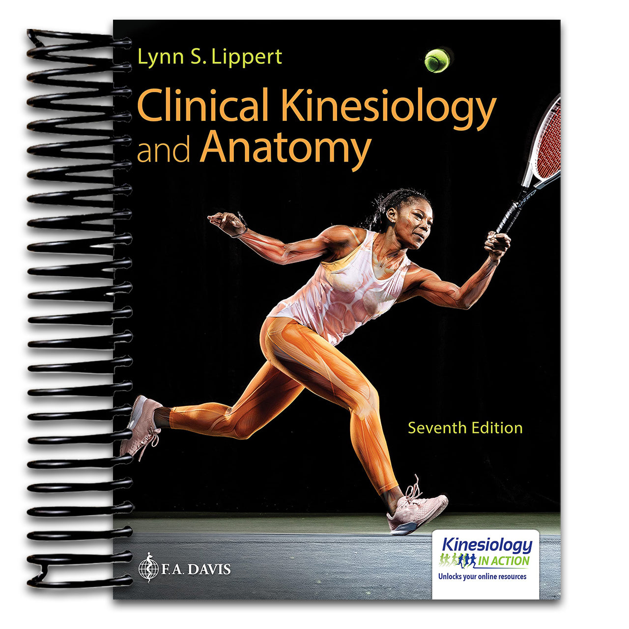 Clinical Kinesiology and Anatomy (Spiral bound) Happy Coil spiral bound book
