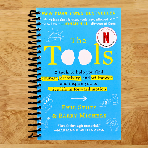 The Tools: 5 Tools to Help You Find Courage, Creativity, and Willpower--and Inspire You to Live Life in Forward Motion (Spiral bound) Happy Coil spiral bound book