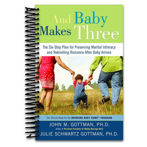 And Baby Makes Three: The Six-Step Plan for Preserving Marital Intimacy and Rekindling Romance After Baby Arrives   (Spiral bound)