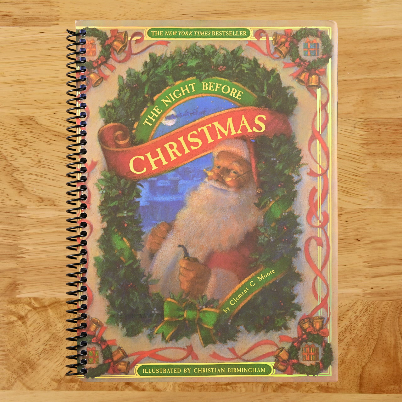 The Night Before Christmas (Spiral bound) Happy Coil spiral bound book