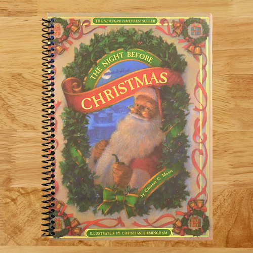 The Night Before Christmas (Spiral bound) Happy Coil spiral bound book