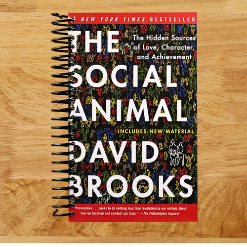 The Social Animal: The Hidden Sources of Love, Character, and Achievement (Spiral bound) Happy Coil spiral bound book