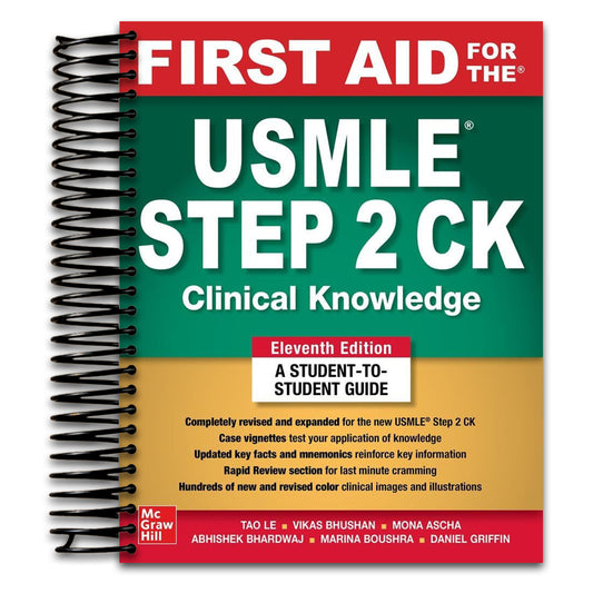 First Aid for the USMLE Step 2 CK, Eleventh Edition