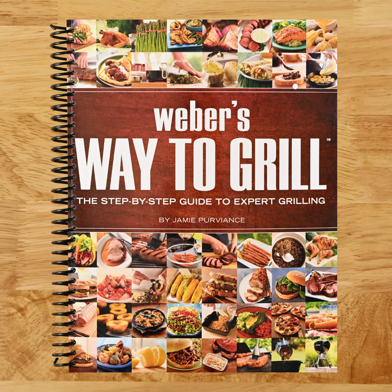 Weber's Way To Grill: The Step-by-Step Guide to Expert Grilling (Sunset Books)   (Spiral bound)