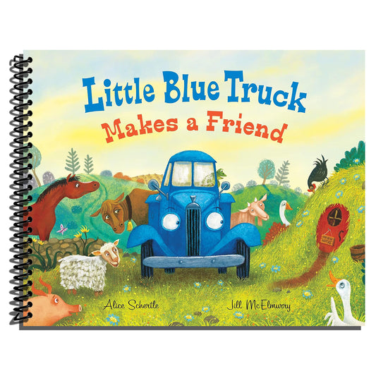 Little Blue Truck Makes a Friend: A Friendship Book for Kids ‚Äì A Gentle Story About Welcoming Farm Animals