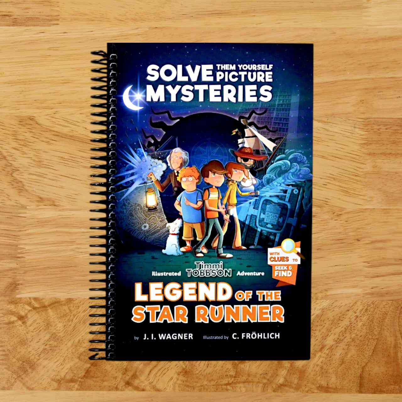 Legend of the Star Runner: A Timmi Tobbson Adventure Book for Boys and Girls (Solve-Them-Yourself Mysteries for Kids 8-12)   (Spiral bound)