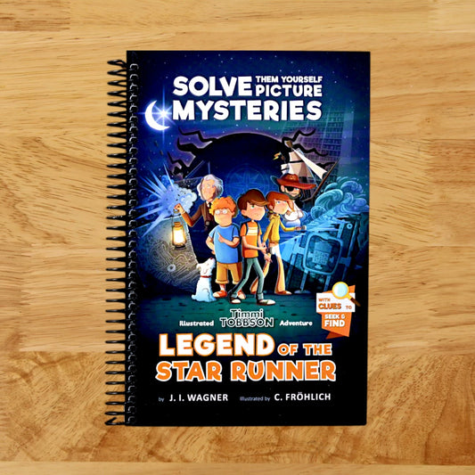 Legend of the Star Runner: A Timmi Tobbson Adventure Book for Boys and Girls (Solve-Them-Yourself Mysteries for Kids 8-12)   (Spiral bound)