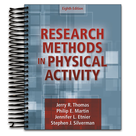 Research Methods in Physical Activity (Spiral bound) Happy Coil spiral bound book