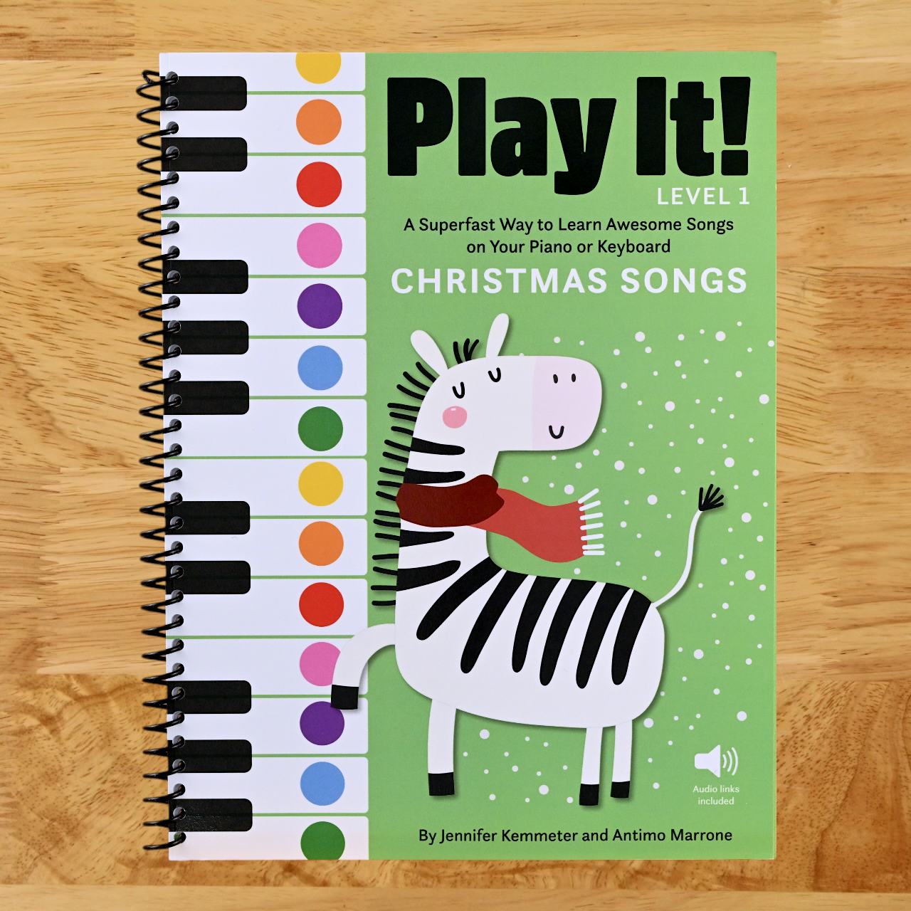 Play It! Christmas Songs: A Superfast Way to Learn Awesome Songs on Your Piano or Keyboard (Spiral bound) Happy Coil spiral bound book
