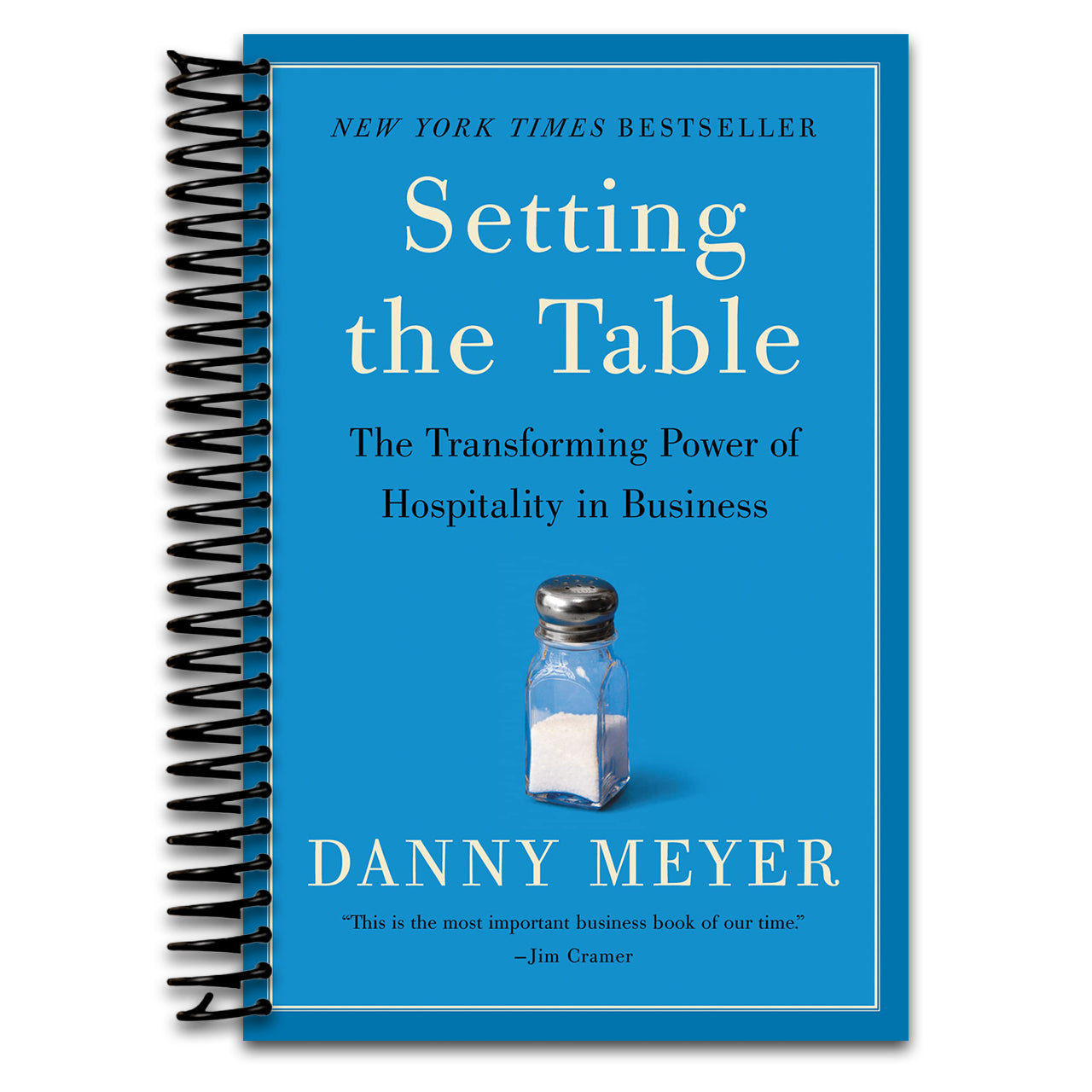 Setting the Table: The Transforming Power of Hospitality in Business (Spiral bound) Happy Coil spiral bound book