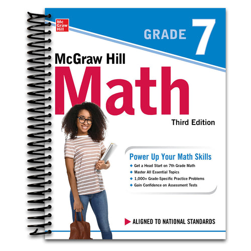 McGraw Hill Math Grade 7, Third Edition   (Spiral bound)