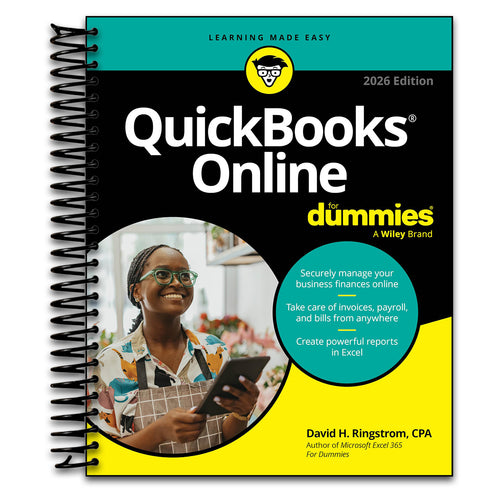 QuickBooks Online For Dummies, 2025 Edition (For Dummies (Computer/Tech))