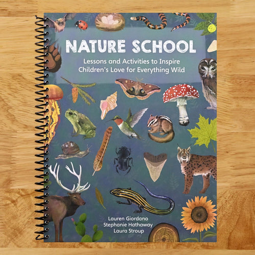 Nature School: Lessons and Activities to Inspire Children's Love for Everything Wild (Spiral bound) Happy Coil spiral bound book