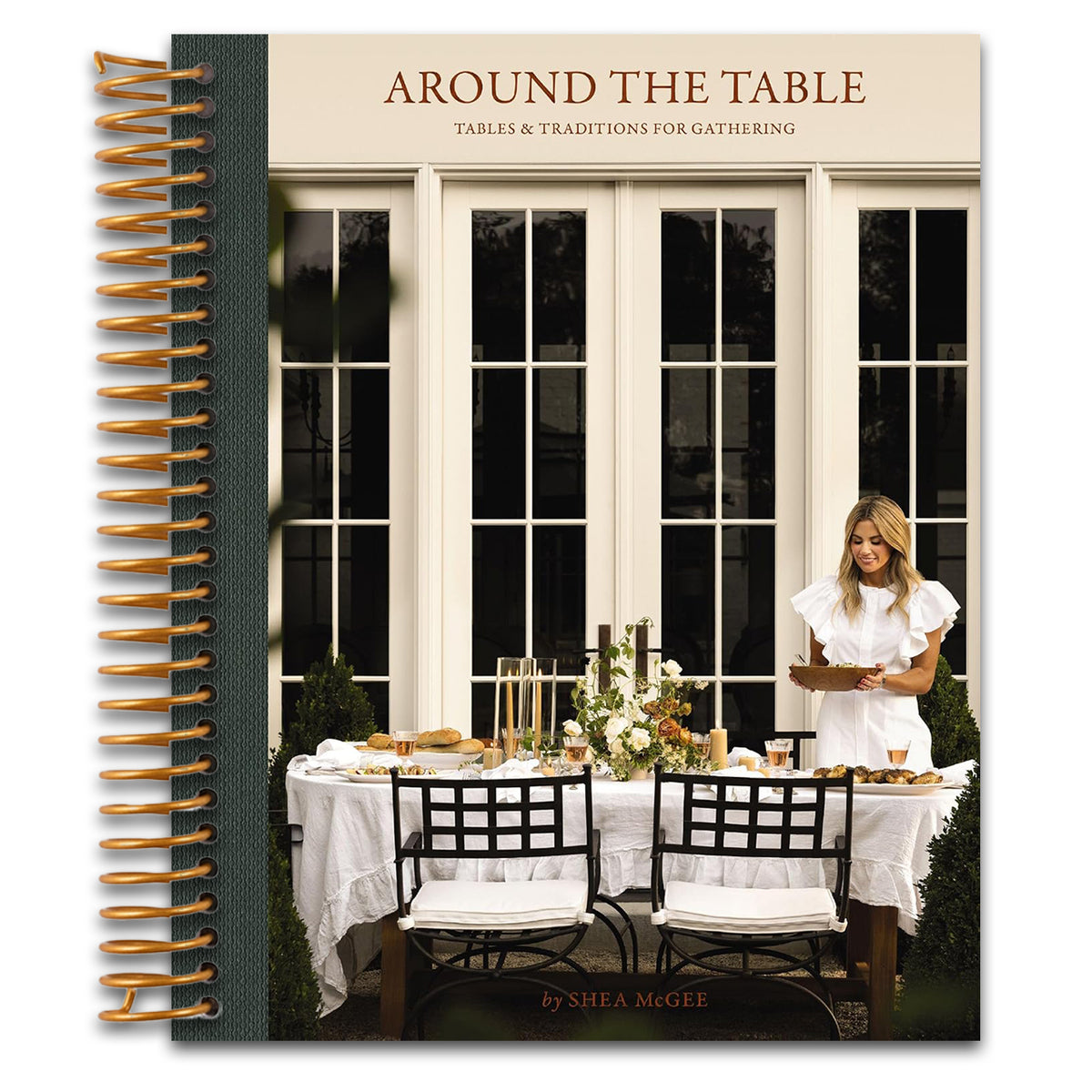 Around the Table: Tables and Traditions for Gathering (Spiral bound) Happy Coil spiral bound book