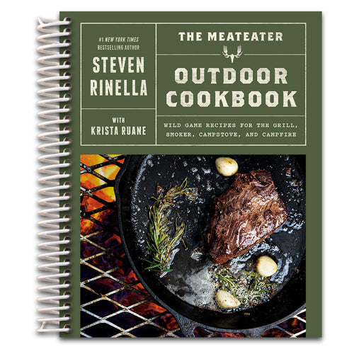 The MeatEater Outdoor Cookbook: Wild Game Recipes for the Grill, Smoker, Campstove, and Campfire   (Spiral bound)