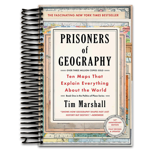 Prisoners of Geography: Ten Maps That Explain Everything About the World (Politics of Place) (Spiral bound) Happy Coil spiral bound book