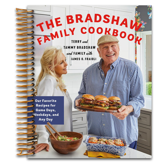 The Bradshaw Family Cookbook: Our Favorite Recipes for Game Days, Weekdays, and Any Day   (Spiral bound)