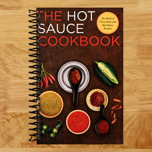 Hot Sauce Cookbook: The Book of Fiery Salsa and Hot Sauce Recipes (Spiral bound) Happy Coil spiral bound book