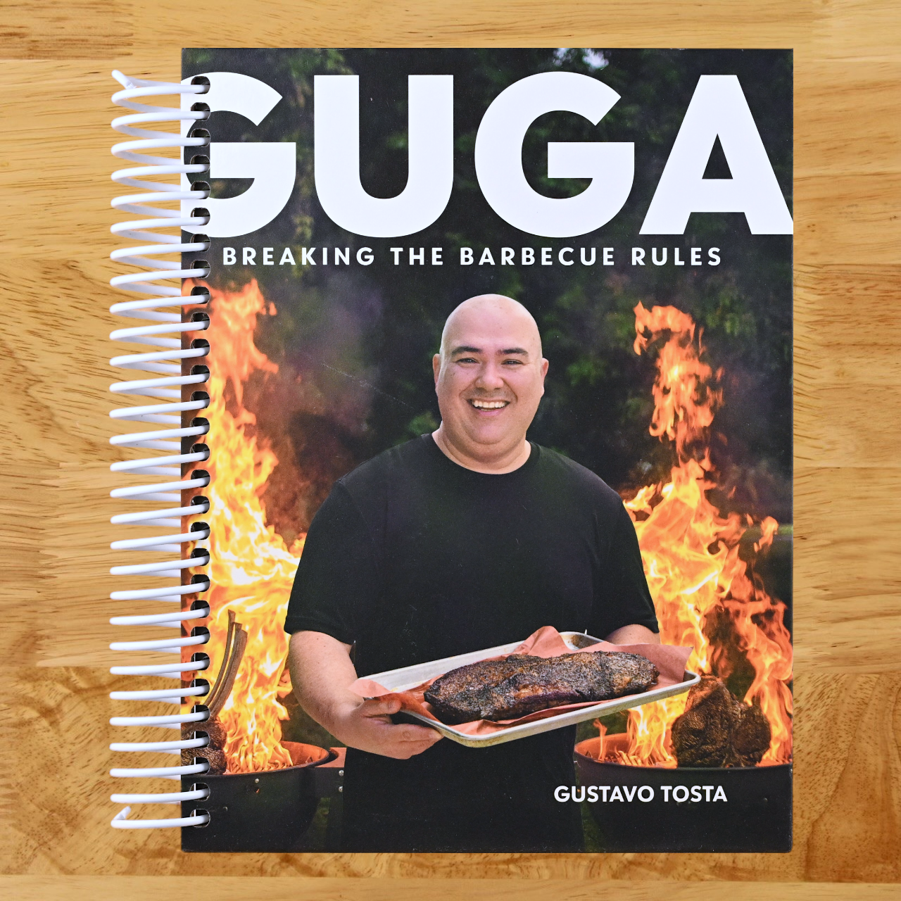 Guga: Breaking the Barbecue Rules (Spiral bound) Happy Coil spiral bound book