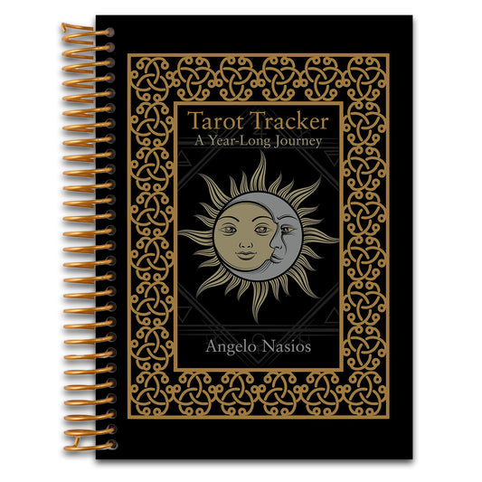 Tarot Tracker: A Year-Long Journey (Spiral bound) Happy Coil spiral bound book