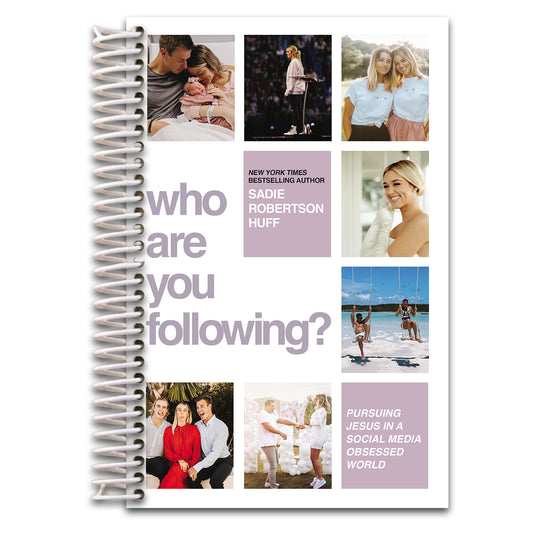 Who Are You Following?: Pursuing Jesus in a Social-Media Obsessed World   (Spiral bound)