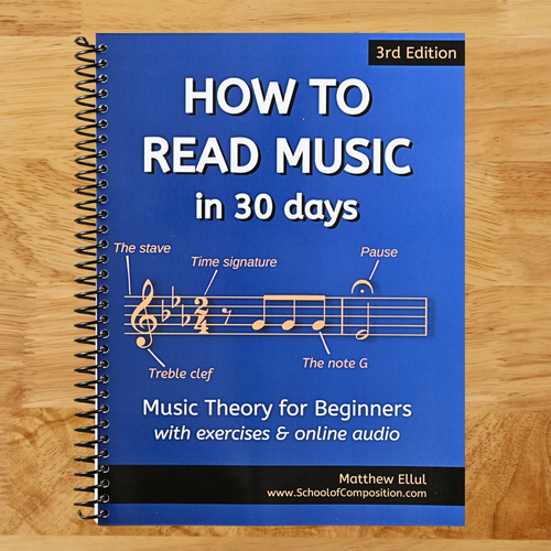 How to Read Music in 30 Days: Music Theory for Beginners - with exercises & online audio (Practical Music Theory)