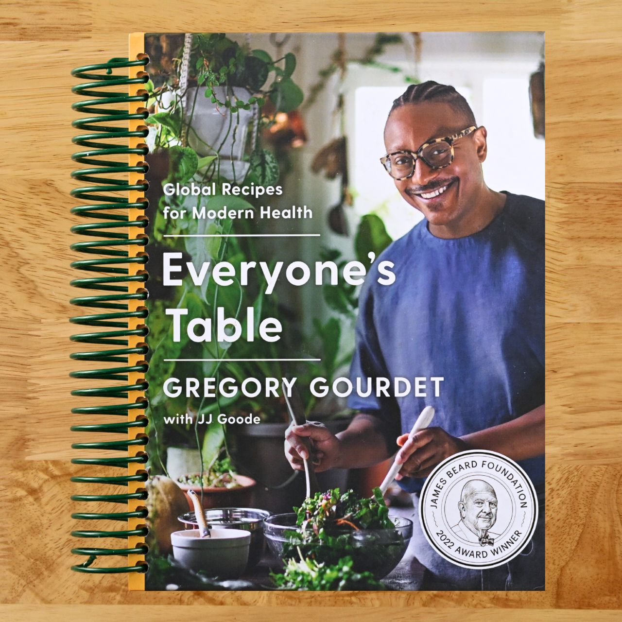 Everyone's Table: Global Recipes for Modern Health―A James Beard Award Winner (Spiral bound) Happy Coil spiral bound book
