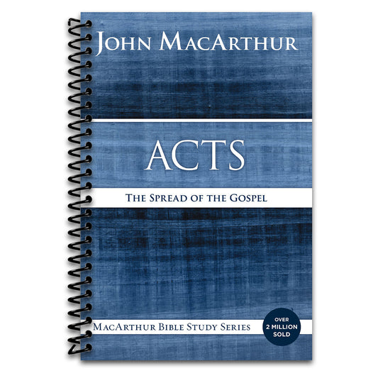 Acts: The Spread of the Gospel (MacArthur Bible Studies)   (Spiral bound)
