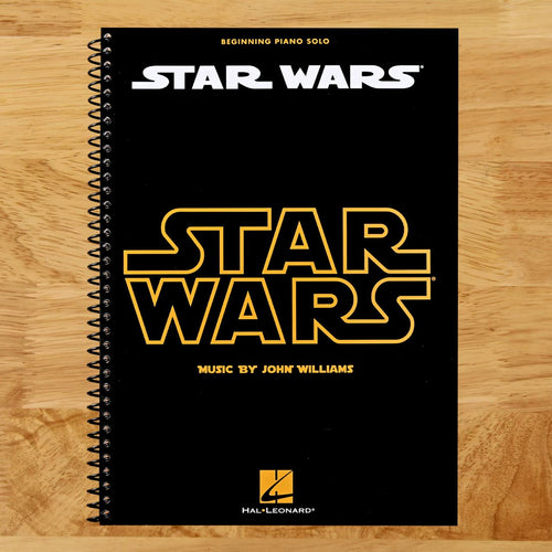 Star Wars - Beginning Piano Solo | Easy Piano Sheet Music Book for Fans and Students | 10 Iconic Movie Themes for Beginner Piano Player | Fun Learning Songbook for Lessons and Practice (Spiral bound) Happy Coil spiral bound book