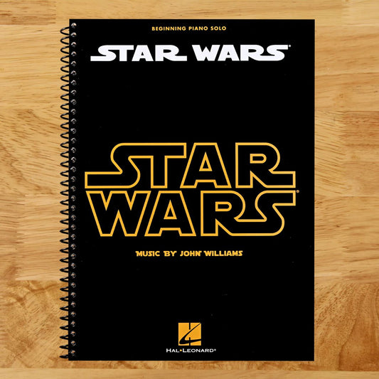Star Wars - Beginning Piano Solo | Easy Piano Sheet Music Book for Fans and Students | 10 Iconic Movie Themes for Beginner Piano Player | Fun Learning Songbook for Lessons and Practice (Spiral bound) Happy Coil spiral bound book
