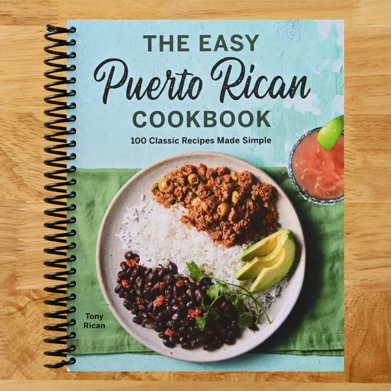 The Easy Puerto Rican Cookbook: 100 Classic Recipes Made Simple (Spiral bound) Happy Coil spiral bound book