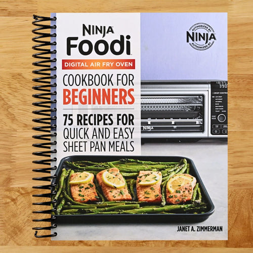 The Official Ninja Foodi Digital Air Fry Oven Cookbook: 75 Recipes for Quick and Easy Sheet Pan Meals (Spiral bound) Happy Coil spiral bound book
