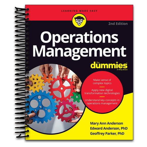 Operations Management For Dummies   (Spiral bound)
