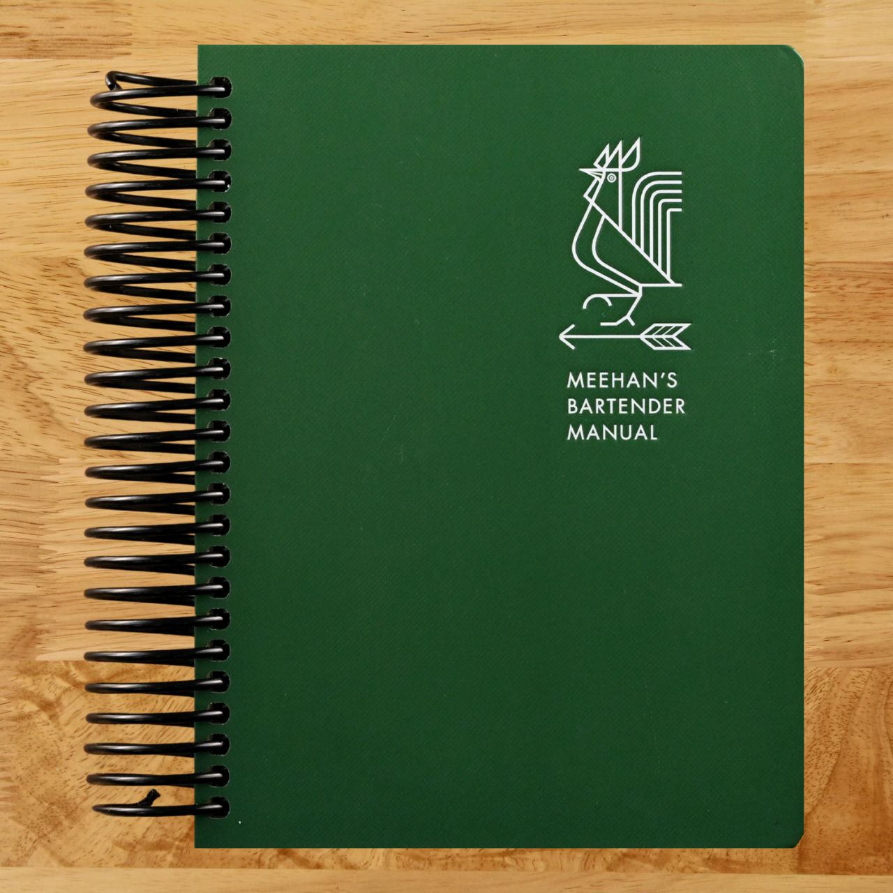 Meehan's Bartender Manual: [A Cocktail Reference and Recipe Book] (Spiral bound) Happy Coil spiral bound book