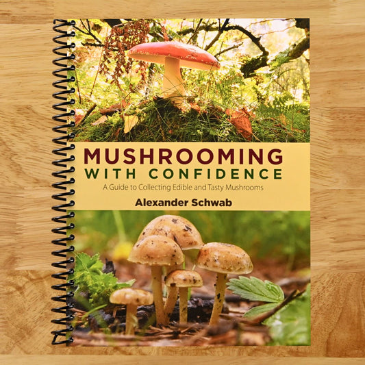Mushrooming with Confidence: A Guide to Collecting Edible and Tasty Mushrooms (Spiral bound) Happy Coil spiral bound book