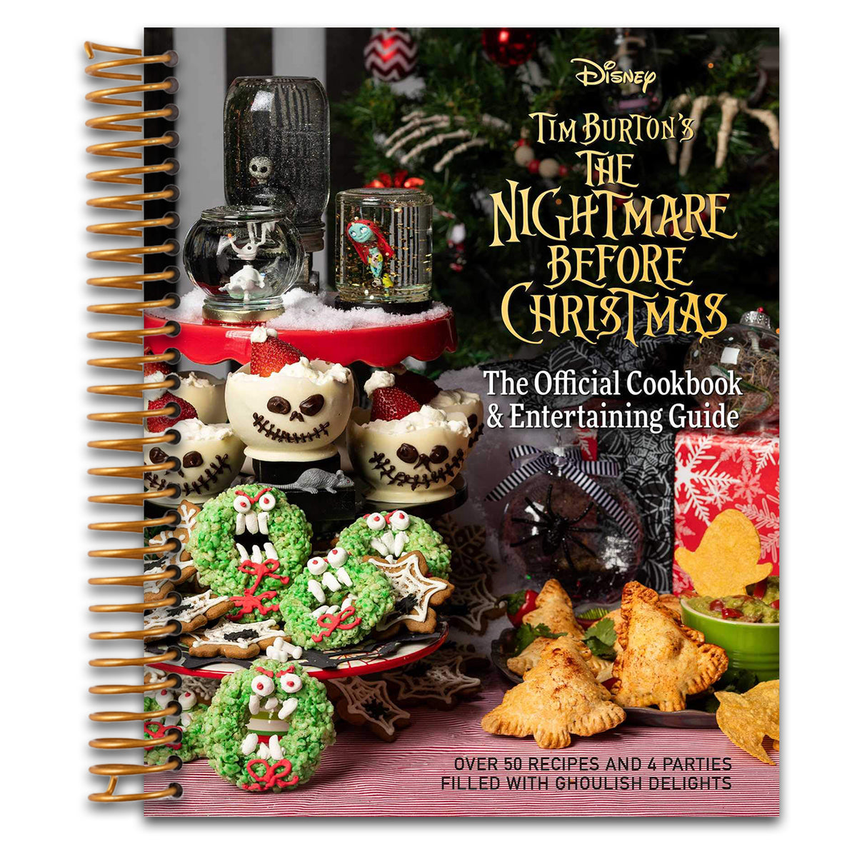 The Nightmare Before Christmas: The Official Cookbook & Entertaining Guide   (Spiral bound)