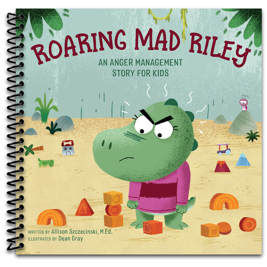 Roaring Mad Riley: An Anger Management Story for Kids   (Spiral bound)
