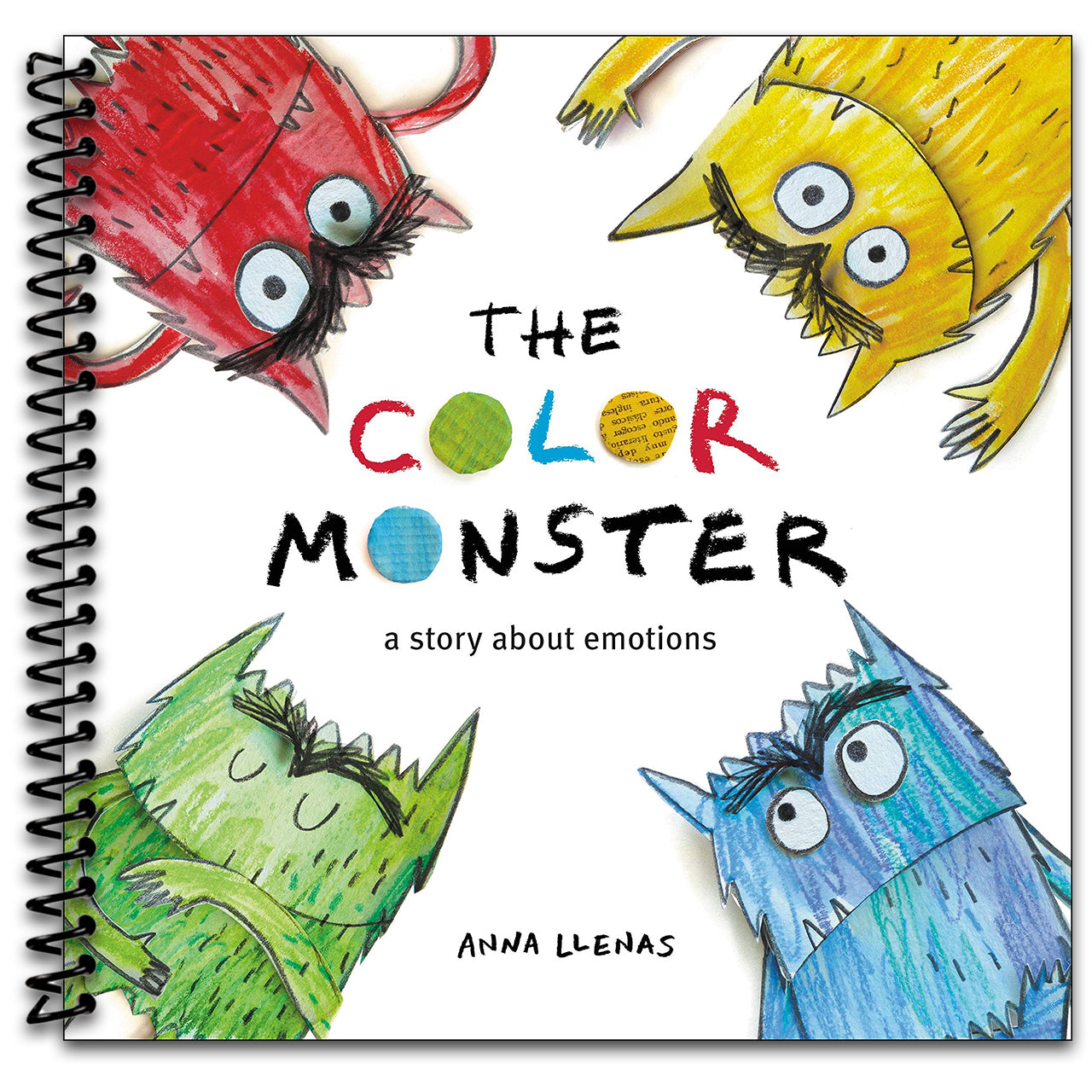 The Color Monster: A Story About Emotions   (Spiral bound)