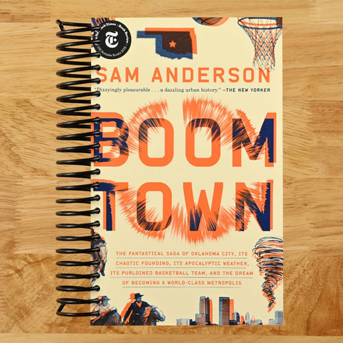 Boom Town: The Fantastical Saga of Oklahoma City, Its Chaotic Founding... Its Purloined Basketball Team, and the Dream of Becoming a World-class Metropolis (Spiral bound) Happy Coil spiral bound book