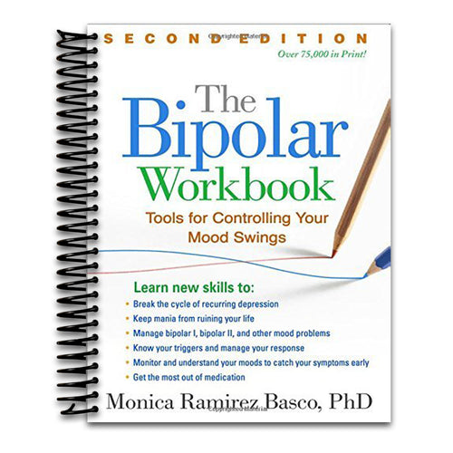 The Bipolar Workbook: Tools for Controlling Your Mood Swings (Spiral bound) Happy Coil spiral bound book