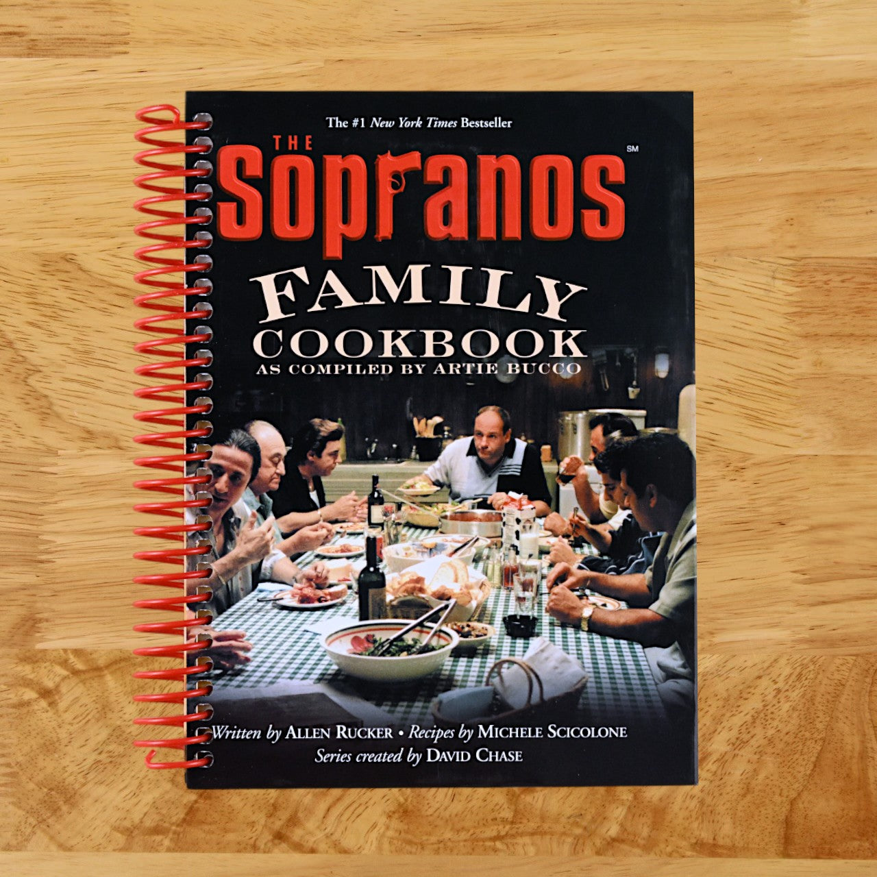 The Sopranos Family Cookbook: As Compiled by Artie Bucco (Spiral bound) Happy Coil spiral bound book